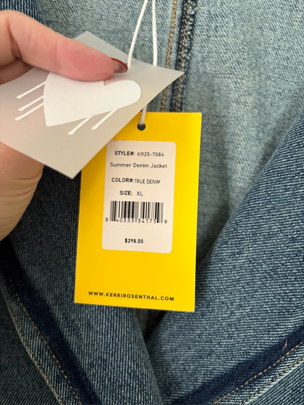Kerri Rosenthal True Denim Jacket - Picture 4 of 8